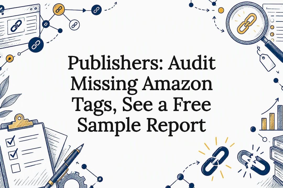 Publishers: Audit Missing Amazon Tags, See a Free Sample Report
