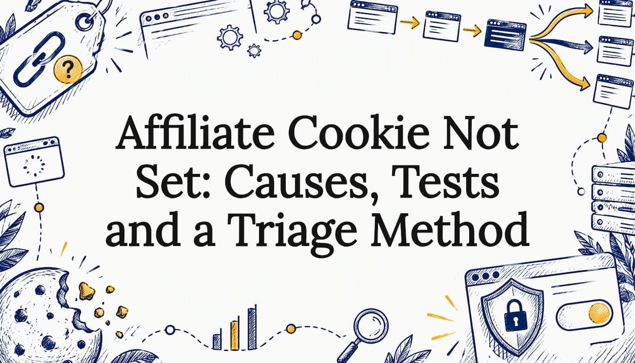 Affiliate Cookie Not Set: Causes, Tests and a Triage Method
