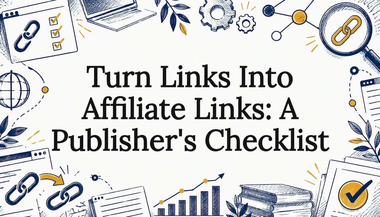 Turn Links Into Affiliate Links: A Publisher's Checklist