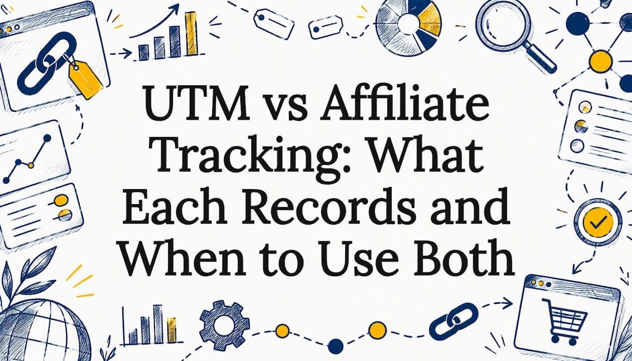 UTM vs Affiliate Tracking: What Each Records and When to Use Both