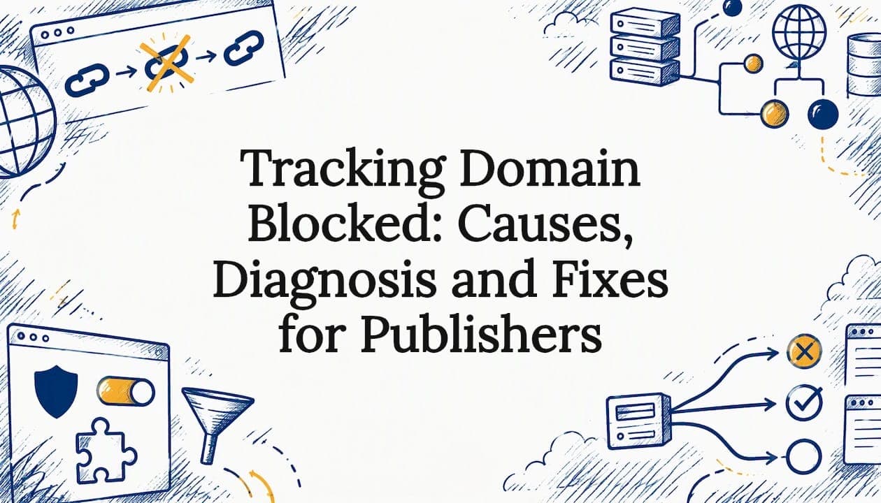 Tracking Domain Blocked: Causes, Diagnosis and Fixes for Publishers